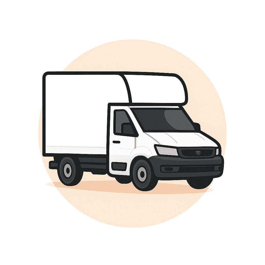 Luton box van